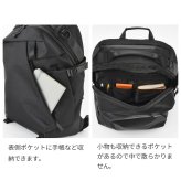 【正規販売】MILESTO ミレスト XTREC エクストレック リュック 24L MLS973 CORDUR アシンメトリー コーデュラ メッシュパッド ビジネス 軽量 通勤 旅行  バックパック ブラック リュックサック 鞄 ギフト プレゼント メンズ レディース ブランド 出張 会社