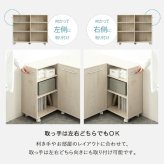 収納家具 ラック 押入れ収納 奥行75cm 選べる幅3サイズ (19/25/38cm) iw-29 クローゼット収納 リビング収納 すき間収納 サニタリー収納