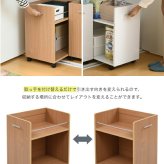 ラック ワイド ワゴン クローゼット 収納 2個セット 幅38.5 奥行58 .5 キャスター付き 大容量 日用品 生活用品 隙間 押入れ収納 棚 本棚 漫画 CD DVD スライド 新生活