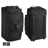 ミズノ 野球 キャスターバッグ 105L 大容量 収納 捕手防具 ヘルメット 卒団 卒団刺繍 寄贈 刺繍 学校名 チーム名 黒 ブラック 1fjcd025