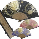 敬老の日 送料無料 名入れ 扇子 千本桜 ピンク 紫色 黒色 紙扇子 桜模様 名前入り プレゼント 女性用 着物 浴衣 和小物 レディース 桜柄 和装 かわいい 記念品 ノベルティ 誕生日プレゼント 贈り物 ギフト おしゃれ お洒落 おすすめ /扇子/ ネコポス