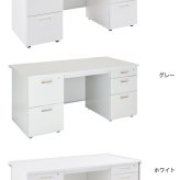 デスク チェア 法人宛限定 事務用両袖机 W1400 オフィス 事務机 両袖机 D700 H700 両袖 スチール 事務 オフィス机 OA 事務用 オフィス用 事務所用 机 ニューグレー 横幅140cm 奥行70cm 高さ70cm KD-147W
