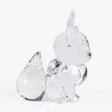 バカラ Baccarat クリスタル フィギュア ポケモン イーブイ ポケットモンスター クリア 2814797 インテリア オブジェ 置物【スペシャルラッピング660円(別売り)】 送別会 誕生日 お中元 還暦祝い 結婚祝い 結婚式 高級 父の日 母の日 成人祝い ホワイトデー