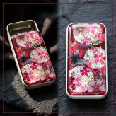 職人の手作り！和柄FRISKケース『野』フリスク タブレット ミント 名入れ 職人 手作り ハンドメイド 送料無料 伝統工芸 桜 和モダン 和柄 和風 和雑貨 ギフト プレゼント 贈り物