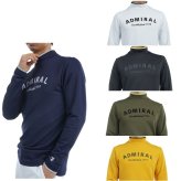 アドミラル ゴルフ メンズ 裏起毛 モックネックシャツ ADMA494 秋冬モデル お誕生日祝い お祝い 記念品 お父さん 父の日 彼氏 男性 30代 40代 50代 60代  還暦祝い 敬老の日 人気プレゼント プレゼント