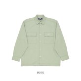 BALL シャツ ボール 65750 通販 長袖シャツ ビッグサイズ オーバーサイズ カジュアルシャツ ジャンパー メンズ ブランド 無地 ワンポイント 秋冬 秋 冬 暖かい おしゃれ ゆったり シンプル カジュアル アウター トップス メンズファッション