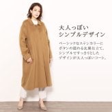 ステンカラーコート オーバーサイズ コート ビッグシルエット レディース ベルト付き ブランド Filomo カシミヤ混 ウール ロングコート Wフェイス 一枚仕立て アウター 秋冬 ギフト プレゼント 6F (02000279r)