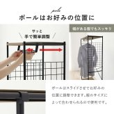 収納家具 ラック ハンガー 幅40cm 引出し2杯 キャスター付き ハンガーポール 収納 コートハンガー 洋服掛け 衣類収納 ポールハンガー フック コート掛け 雑貨 タオル 小物 帽子 コート 子供部屋 移動式 おしゃれ シンプル 新生活 一人暮らし