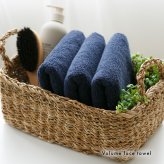 タオル フェイスタオル ボリューム 吸水 軽量 速乾 5枚 ボリューム 吸水 軽量 速乾 薄手 厚手 綿 マイクロファイバー パイル ふわふわ 手拭き たおる 無地 まとめ買い 34×80 5枚セット 【SYタオル】
