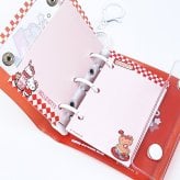 サンリオ ハローキティ ミニシールバインダーチャーム キーホルダー 文具 Sanrio