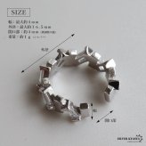 シルバー925 スクエアイヤーカフ 不規則 メタルイヤーカフ 幾何学 ゴールド シルバー ゴツゴツ キラキラ 片耳1点 レディース 女性 金属アレルギー対応フェイクピアス ノンホール イヤリング