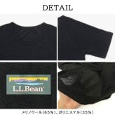L.L.Bean エルエルビーン メンズ 半袖インナーシャツ ドライ 吸湿速乾 吸水速乾 通気性 汗冷え防止 抗菌防臭 肌着 下着 Tシャツ トップス 登山用 トレーニングウェア スポーツウェア アウトドア ブランド M L XL 春 夏 秋 karlas
