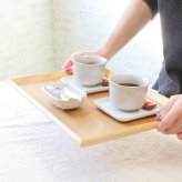 トレー トレイ お盆 おしゃれ 正月 お供え 和 ティー 木製 大型 カフェ パン 北欧 おぼん オーダー アンティーク 漆 木目 小 深型 ホテル 天然木 軽い 浅型 お茶 かわいい 漆塗り ブラウン ランチョン 2寸 尺2寸 高級