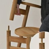 サイドテーブル ステップトレイテーブル チーク 無垢材 フラワースタンド 木製 観葉植物 テーブル トレイ 収納 天然素材 3段 スリム 和モダン アジアン ナチュラル カントリー 玄関 リビング 組立 シンプルな暮らし 普遍的 家具 ディスプレイ 3枚