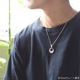 ハワイアンジュエリー ネックレス シルバー ペアネックレス 2本セット 刻印 無料 誕生石入れ可 マイレリーフ プルメリア シルバー925 ギフトラッピング可能 カップル 夫婦 プレゼント ハロウィン 【品番：CG-SP2626P】