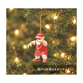 クリスマス 飾り オーナメント サンタ サンタクロース サングラス ヒップホップ レーサー 車 レジン ツリー 装飾 インテリア ユニーク ギフト プレゼント