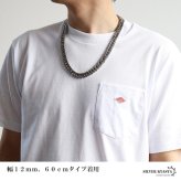 ステンレス ダブル喜平ネックレス 厚みあり チェーンネックレス メンズネックレス 4面カット 幅12mm 50cm 60cm シルバー 中折れ式 重厚感 定番 人気 存在感 男性 金属アレルギー対応