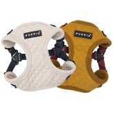 PUPPIA パピア ハーネス アービン 快適ハーネス Cタイプ 秋冬 防寒 プレゼント ギフト 贈り物 誕生日 小型犬 犬用 犬服 トイプードル チワワ S M 散歩用 胴輪 快適設計 柔らかい 着せやすい バックル式 暖かい おしゃれ