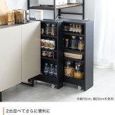 キッチン収納 キッチン 隙間収納 スリム ストッカー キャスター付き キッチン収納 収納棚 ワゴン 引き出し 木製 省スペース すき間収納 調味料 野菜ストッカー 台所収納 北欧 おしゃれ スリム収納 ランドリー収納 サニタリー収納 一人暮らし 薄型収納