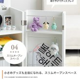 推し活 棚 推し活収納 ワゴン 隠す 収納 グッズ収納 Piilo ピーロ サイドテーブル ラック ドレッサー コンパクト 省スペース 隠しキャスター うちわ ペンライト ディスプレイ DVD CD B5 漫画 コミック 雑誌 アクスタ 可動 目隠し