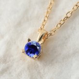 サファイア ネックレス K14ゴールド ピンクサファイア ハワイアンジュエリー ネックレス 14K K14ゴールド 14金 イエローゴールド ピンクゴールド ホワイトゴールド 9月誕生石 一粒 ギフトラッピング可能 プレゼント ハロウィン 【品番：CG-GP501-9】