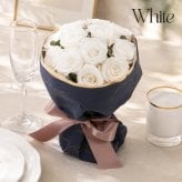 プロポーズ 花束 プリザーブドフラワー ギフト 12本 バラ 【ローズスタンドブーケ】 結婚 誕生日 プレゼント 記念日 サプライズ 婚約 記念日 周年記念 結婚記念日 銀婚式 金婚式 10周年 15周年 開店祝い 開業祝い 開院祝い 喜寿 還暦 傘寿 米寿 卒寿 白寿 百寿 お祝い フラワーアレンジメント フラワーギフト ブーケ 長持ち メッセージカード 母の日 クリスマス