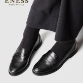 【正規品】 エネス ENESS COIN LOAFERS コインローファー ST-1201 ローファー レザー レディース シューズ