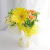 【花瓶いらずのミニブーケ】【選べる3色】【Mサイズ】【クール便】そのまま飾れる 到着日指定可 最短翌日お届け スタンドブーケ スタンディングブーケ | 敬老の日 誕生日 結婚祝い 出産祝い 還暦祝い 退職祝い 結婚記念日 引っ越し祝い 新築祝い 産休祝い 開業・開店祝い 記念日 開店祝い 周年祝い ペットのお悔やみ お悔やみ