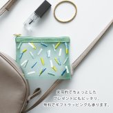 SUVANTO　刺繍ミニポーチ メッシュ ミニサイズ コンパクト ファスナー レディース 刺繍 花柄 収納 ベージュ ネイビー グリーン 花 プレゼント ギフト 誕生日 母の日 出産祝い 無料ラッピング