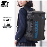 STARTER スターター リュック 大容量 30L ボックス型 バックパック 通学 通勤 PC収納 B4 A4 撥水 スクエア メンズ レディース スポーティー カジュアル 部活 部活用 スポーツ 部活リュック 高校生 大学生 学生 SCG-6802 2026FW