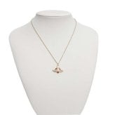 ヴィヴィアンウエストウッド ネックレス Vivienne Westwood DIAMANTE HEART 630203BM-02RA16 ライトゴールド ローズ