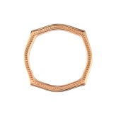 【送料無料】ペアリング 指輪 ステンレス スクエアデザイン シルバー ローズゴールド メンズ レディース アクセサリー ジュエリー