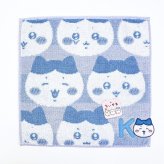 ちいかわ ハチワレ イニシャル タオルハンカチ(K)