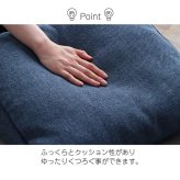 クッション 背もたれ 三角 寄りかかり 大きい ソファ フロアクッション 枕 ソファー 背当 スマホ シンプル 国内綿入れ加工 約25×100×45cm 座布団 インテリアクッション くつろぎクッション リビング 敷物 新生活 床用 模様替え 家具 床面