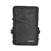 リュック Airwalk エアウォーク バックパック メンズ レディース 52L 大容量 リュックサック 大きい ボックス型 スクエア型 A4 A3 PC 収納 ポケット 部活 出張 旅行 通勤 通学 修学旅行 林間学校 3泊 4泊 アウトドア スポーツ ブランド シンプル 高校生 無地 黒 ブラック