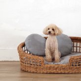 猫ハウス 猫 竹編み ペット 猫用ハウス ラタン 手編み 天然素材 ペットハウス 犬 小型犬 夏用 通気性 ひんやり ござ 洗える 耐噛み 犬猫兼用寝床 籐 猫ベッド キャットハウス 犬猫用ベッド ペットベッド クール 犬ベッド 春夏 家具 インテリア