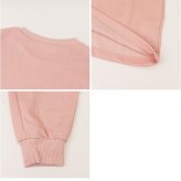 小柄 パジャマ 通販 レディースパジャマ長袖 低身長さん向け ルームウェア上下セット ニットキルト 被りボタンなし リブ袖裾リブ 部屋着 婦人寝巻き 秋冬防寒ナイトウェア 丈短めぴったり 低身長 シニアミセス 母祖母 無地シンプル あったか MPサイズLPサイズ