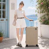 SCANDINAVIAN FOREST キャリーケース 102L Lサイズ 大容量 スーツケース 7-10泊 宿泊 旅行 出張 シンプル レディース ギフト プレゼント ピンク sfrs2401-l