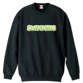 水泳 競泳 トレーナー スウェット メンズ レディース ジュニア 裏パイル 練習着 おもしろ 名入れ おしゃれ 文字入れ無料 綿100% キッズ 大きいサイズ 「ポップなアイスのSWIMMINGロゴ」 アートワークスコウベ 【送料無料】