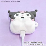AirPods 4 ケース サンリオ クロミ シリコン カバー イヤホンケース 保護ケース 耐衝撃 キャラクター グッズ かわいい おしゃれ プレゼント ギフト サンリオ正規ライセンス品