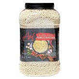 ASIF ネイチャー・アット・ホーム トーストパスタ パールクスクス 1.36kg #581712 アシフ・フード・インダストリーズ イスラエル産  輸入食品 常温食品 食品ストック スープサラダ付け合わせ ト 煮込料理 デリ風サラダ 大容量 小麦粉 パスタ代わり [賞味期限 2026.10.24迄]