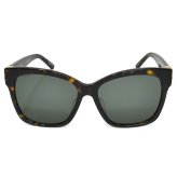 バレンシアガ BALENCIAGA サングラス アジアンフィット UVカット アイウェア キャットアイ BB0102SA-002 メンズ レディース ユニセックス ハバナ+グリーン 国内正規品