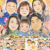 バースデーのプレゼントに、思い出を鮮やかに残す似顔絵。 誕生日 似顔絵 プレゼント ギフト 名入れ 手描き 贈り物 バースデー 記念 サプライズ お祝い 大人数 彼氏 恋人 彼女 友人 名入れ 修正無料 下書き確認 親孝行 宝物 喜ばれる かわいい バースデー 一生もの 記念 宝物 白寿祝い 感動 米寿祝い 色紙 古希祝い 感謝 初任給 応援 ホワイトデー 卒寿祝い オリジナル カラフル