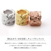 ハワイアンジュエリー シルバー ペンダント トップ 3カラー 3連 チューブ コーティング シンプル シルバー925 ネックレス チェーン別売 ペンダントヘッド メンズ レディース 誕生日 プレゼント ハロウィン 【品番：SP3230-3P】