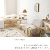 サイドテーブル ナイトテーブル 四角 おしゃれ 北欧 コンセント付き サイドテーブル 韓国 コンパクト 収納 寝室 スリム 白 ホワイト 約高さ50cm 木製 ラタン調 木 アイアン コンセント 棚 ラック 横 ソファ横 おしゃれなナイトテーブル \12