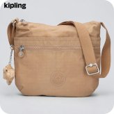 キプリング ショルダーバッグ レディース ブランド Kipling アルト ロゴ ワンポイント 無地 K19911-7CN Early Tan