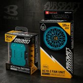 バートル 2026年モデル AC10 バッテリー＋AC10-1 AC10-2 ファンユニットセット 30V 水洗い対応 充電器付き エアークラフト BURTLE AIRCRAFT 熱中症対策グッズ 敬老の日 ファン 扇風機 名入れ可