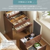 ドレッサー 付き コンパクトマルチ収納ドレッサー 【Lund-ルンド-】 チェア付き コスメ 化粧台 北欧 おしゃれ かわいい ナチュラル 木製 ミラー 鏡 インテリア 強化ガラス 1色