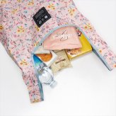 イッソ･エッコ エコバッグ ピンク（花柄） IEEB200-P  内祝 内祝い お祝 御祝 記念品 出産内祝い プレゼント 快気祝い 粗供養 引出物