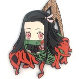 鬼滅の刃 禰豆子 禰豆子つままれストラップ　籠Ver. チャーム　イヤホンジャック　キーホルダー